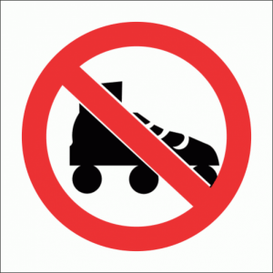 no-rollerskates