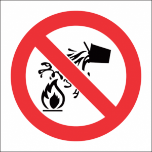 water-as-extinguishing-prohibited
